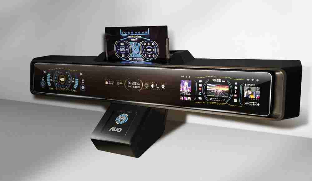 OBPayMicro LED沉浸式车舱显示方案结合 可卷式、、可伸缩的Micro LED应用并可呈现不同的质感纹路，，，展现人性化设计